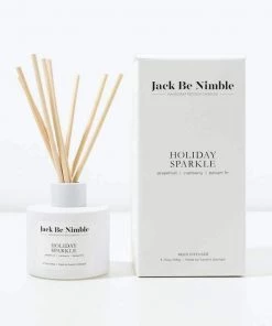 Jack Be Nimble Candles New Arrivals Holiday Sparkle Reed Diffuser