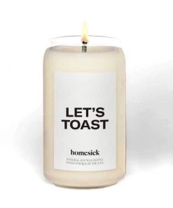 Homesick Let's Toast Candle