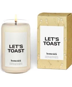Homesick Let's Toast Candle