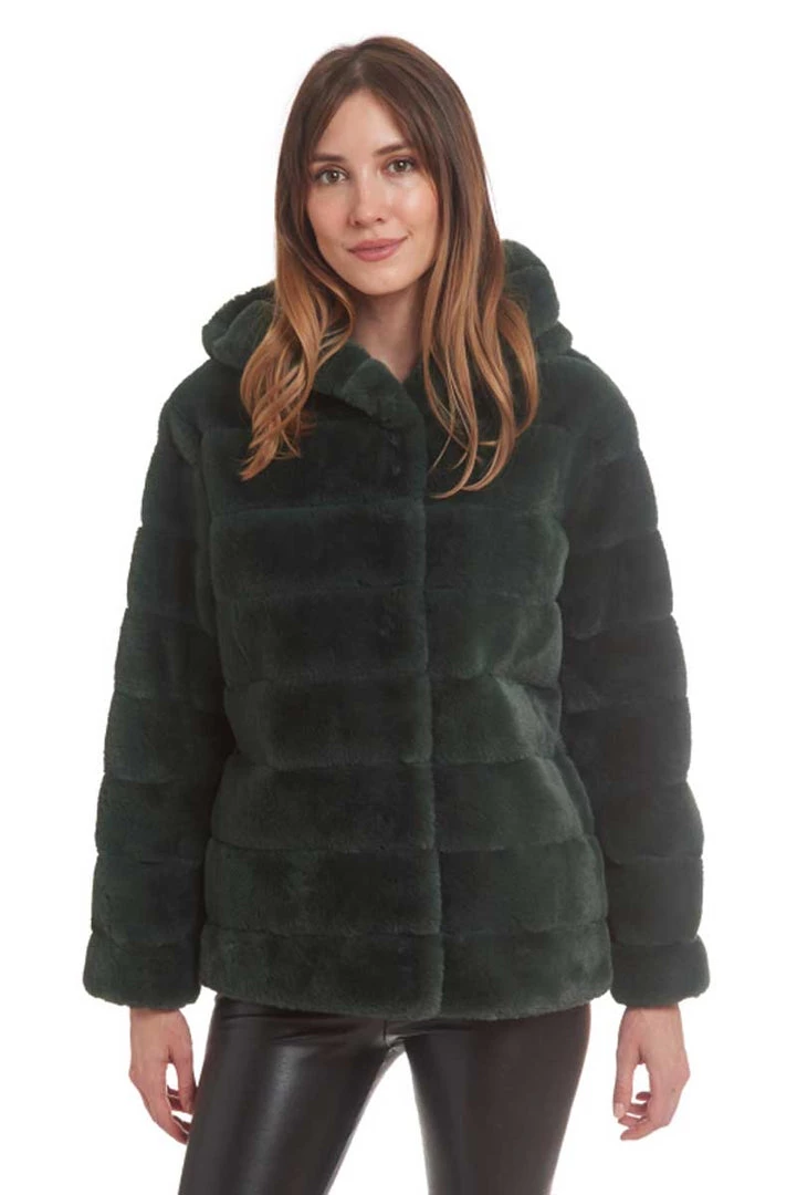 Patty Kim New Arrivals Hooded Lux Faux Fur Coat 1 Patty Kim New Arrivals Hooded Lux Faux Fur Coat
