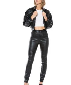 New Arrivals Juicy Couture Melrose Coated Skinny Jeans