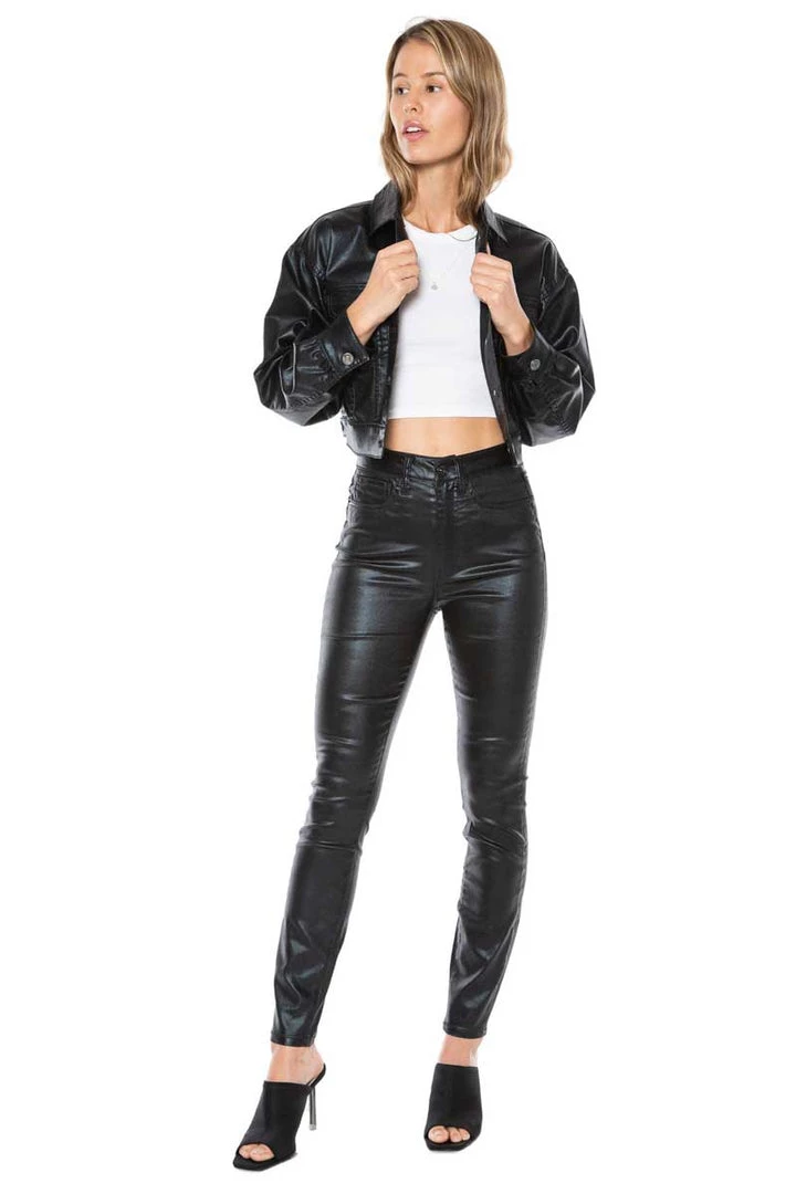 New Arrivals Juicy Couture Melrose Coated Skinny Jeans 2 New Arrivals Juicy Couture Melrose Coated Skinny Jeans