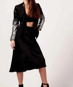 Cotton Candy Party Girl Silk Skirt Clothing