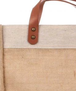 Fame Jute Canvas Tote Bag