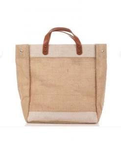 Fame Jute Canvas Tote Bag