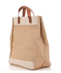 Fame Jute Canvas Tote Bag