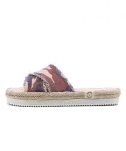 Nalho Kamala Flatform Camo Sandals With Yoga Mat Soles