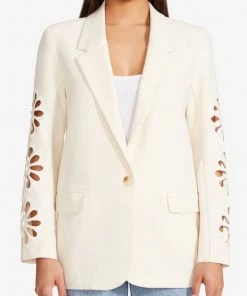 MILK MONEY Sales 6 Keep An Eyelet Out Blazer BB Dakota By Steve Madden