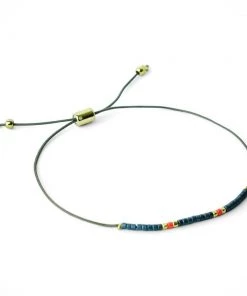 MILK MONEY Accessories Kennedy Beaded Adjustable Bracelet 7 MILK MONEY Accessories Kennedy Beaded Adjustable Bracelet