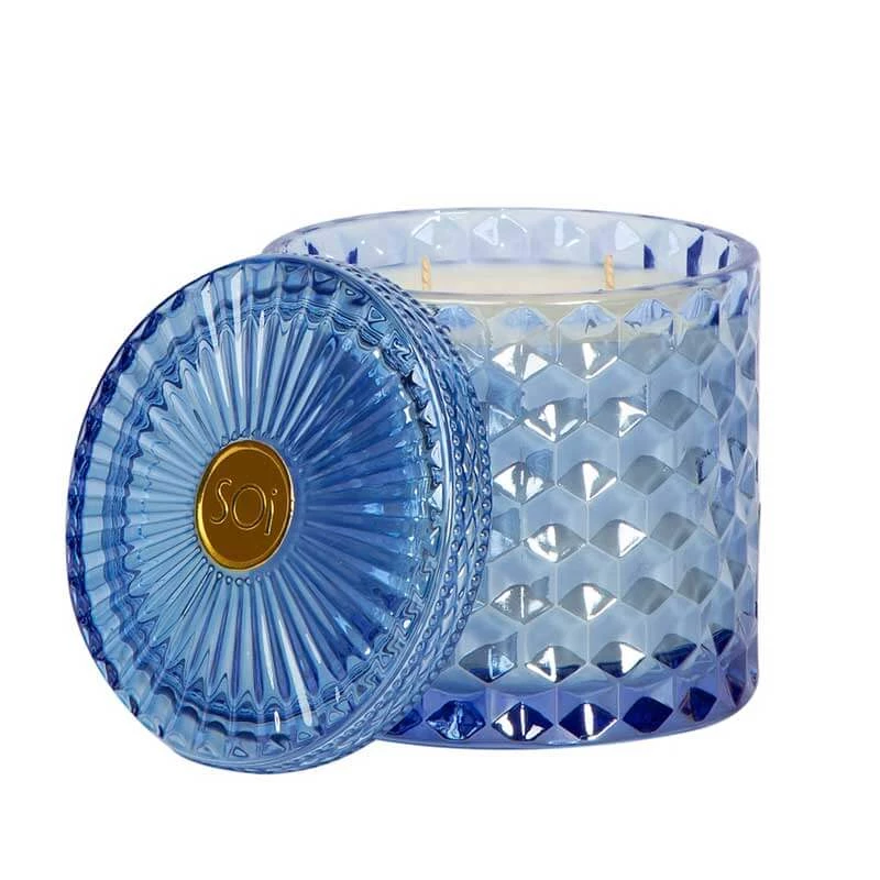 The SOi Company Lapis Bergamot Shimmer Double Wick Candle New Arrivals 1 The SOi Company Lapis Bergamot Shimmer Double Wick Candle New Arrivals