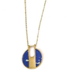 MILK MONEY Lilly Stone Circle Necklace Accessories