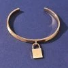 Merveille Lock It Up Girl Cuff Bracelet New Arrivals