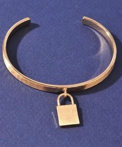 Merveille Lock It Up Girl Cuff Bracelet New Arrivals