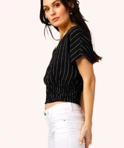 Hyfve Lola Striped Crop Top