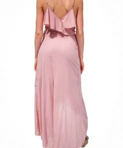 Promesa Clothing Ruffled Wrap Dress 5 Promesa Clothing Ruffled Wrap Dress