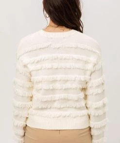 Love Tree New Arrivals Lolo Fringe Sweater