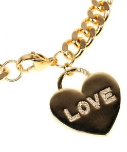 Nihao Love Hearted Charm Bracelet