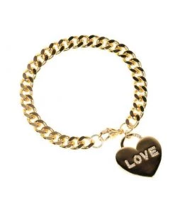 Nihao Love Hearted Charm Bracelet