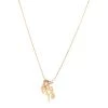 MILK MONEY Accessories Love Multi Charm Necklace