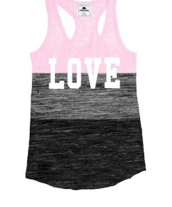 Reflex Love Striped Racerback Tank