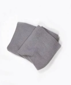 Look By M Accessories Ribbed Cashmere Scarf