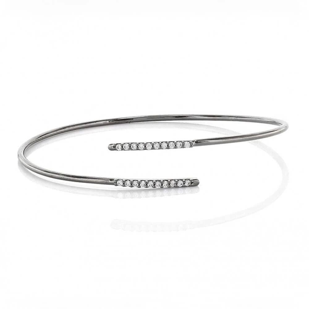 OMG Blings Accessories Everyday Layering Pavé Cuff Bracelet 2 OMG Blings Accessories Everyday Layering Pavé Cuff Bracelet