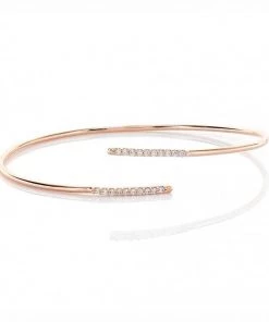 OMG Blings Accessories Everyday Layering Pavé Cuff Bracelet