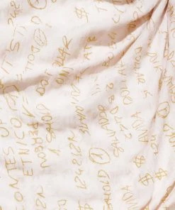 Look By M Doodle Print Scarf Accessories