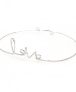 OMG Blings Love Script Layering Bracelet