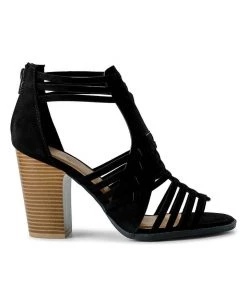 East Lion Corp. Strappy Open Toe Bootie