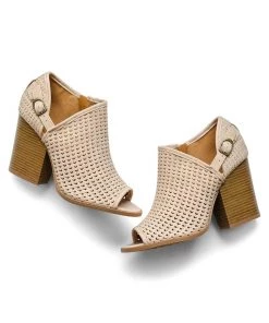 East Lion Corp. Shoes Peep Toe Booties