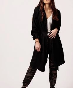 Mustard Seed Clothing Tie Duster Jacket