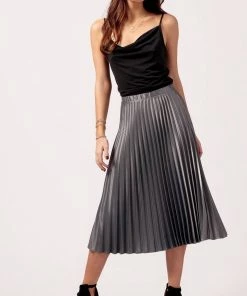 Haute Monde Clothing Hayley Pleated Skirt