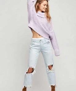 Free People Maggie Mid Rise Straight Jeans New Arrivals