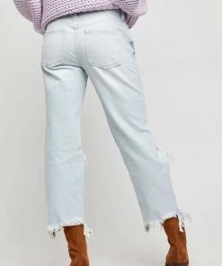 Free People Maggie Mid Rise Straight Jeans New Arrivals