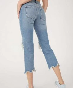 New Arrivals Free People Maggie Mid-Rise Straight-Leg Jeans 8 New Arrivals Free People Maggie Mid-Rise Straight-Leg Jeans