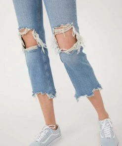 New Arrivals Free People Maggie Mid-Rise Straight-Leg Jeans 7 New Arrivals Free People Maggie Mid-Rise Straight-Leg Jeans
