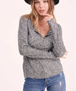 La Miel New Arrivals Everyday Ribbed Henley