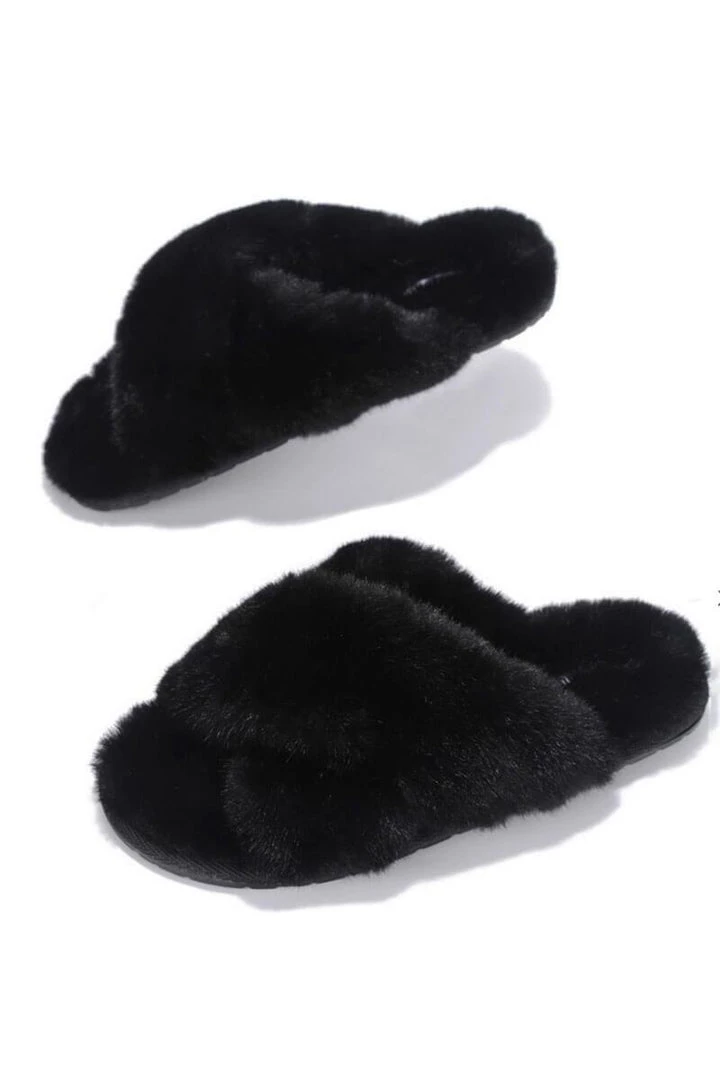 Ooh Shoes Mayberry Faux Fur Slippers 3 Ooh Shoes Mayberry Faux Fur Slippers