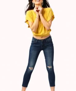 Clothing Milk Money Mid-Rise Skinny Ankle Jeans