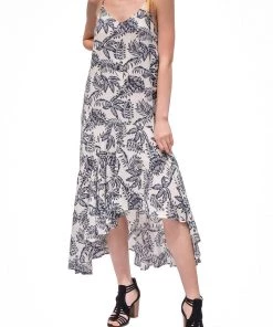 Hyfve Hayley Leaf Print Dress