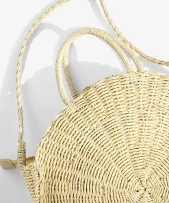MILK MONEY Woven Summer Cross Body Bag