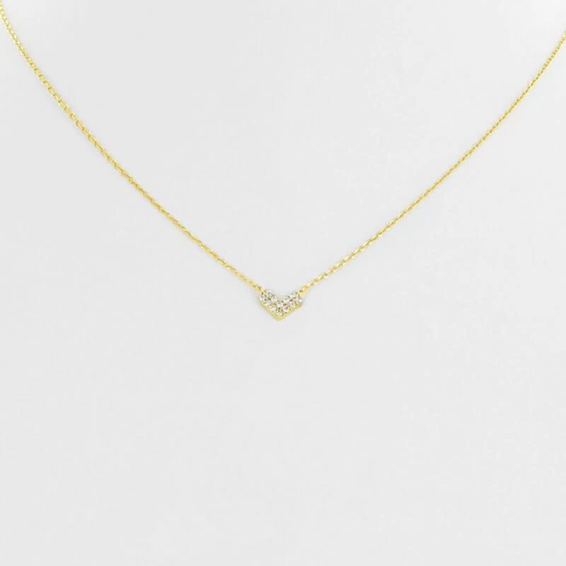 OMG Blings Mini Pavé Heart Charm Necklace New Arrivals 2 OMG Blings Mini Pavé Heart Charm Necklace New Arrivals