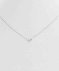 OMG Blings Mini Pavé Heart Charm Necklace New Arrivals 5 OMG Blings Mini Pavé Heart Charm Necklace New Arrivals