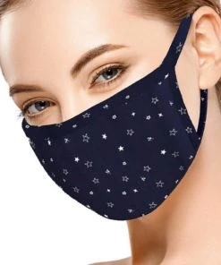 Ninexis Mini Star Print Face Mask