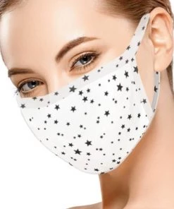 Ninexis Mini Star Print Face Mask