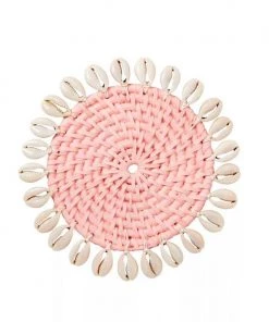 Mode Living Capiz Coasters Set With Gift Box