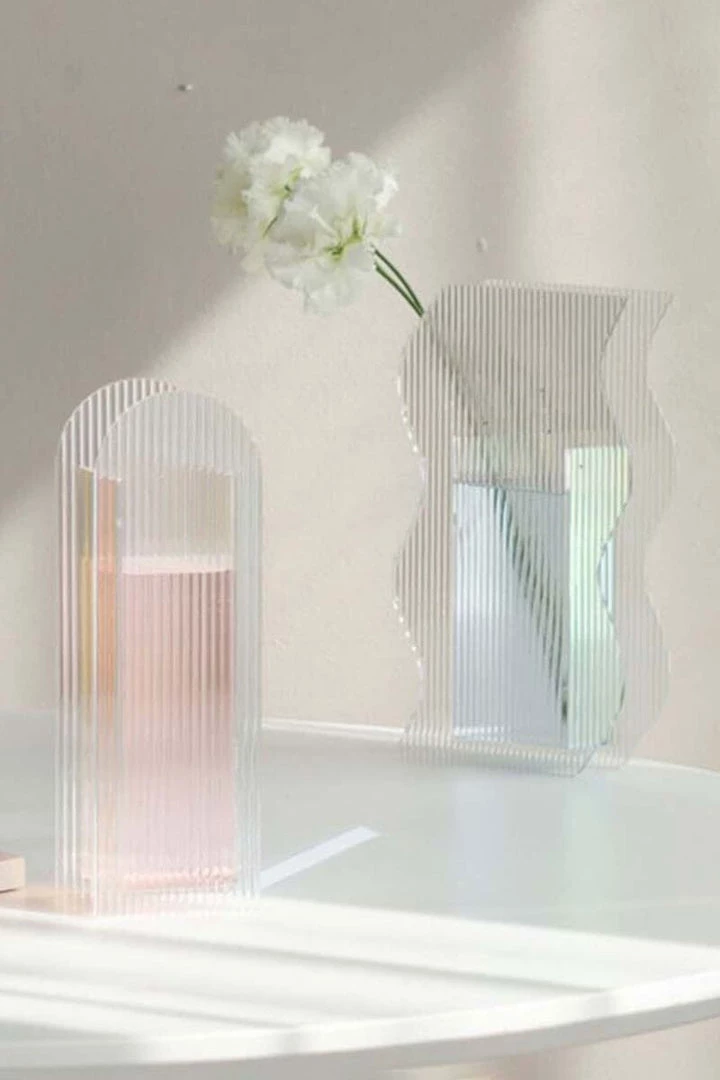 MILK MONEY - DropShip New Arrivals Modern Acrylic Vase 5 MILK MONEY - DropShip New Arrivals Modern Acrylic Vase