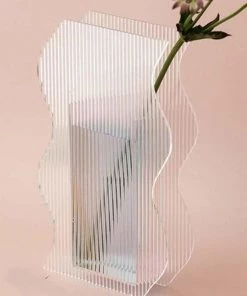 MILK MONEY - DropShip New Arrivals Modern Acrylic Vase 8 MILK MONEY - DropShip New Arrivals Modern Acrylic Vase