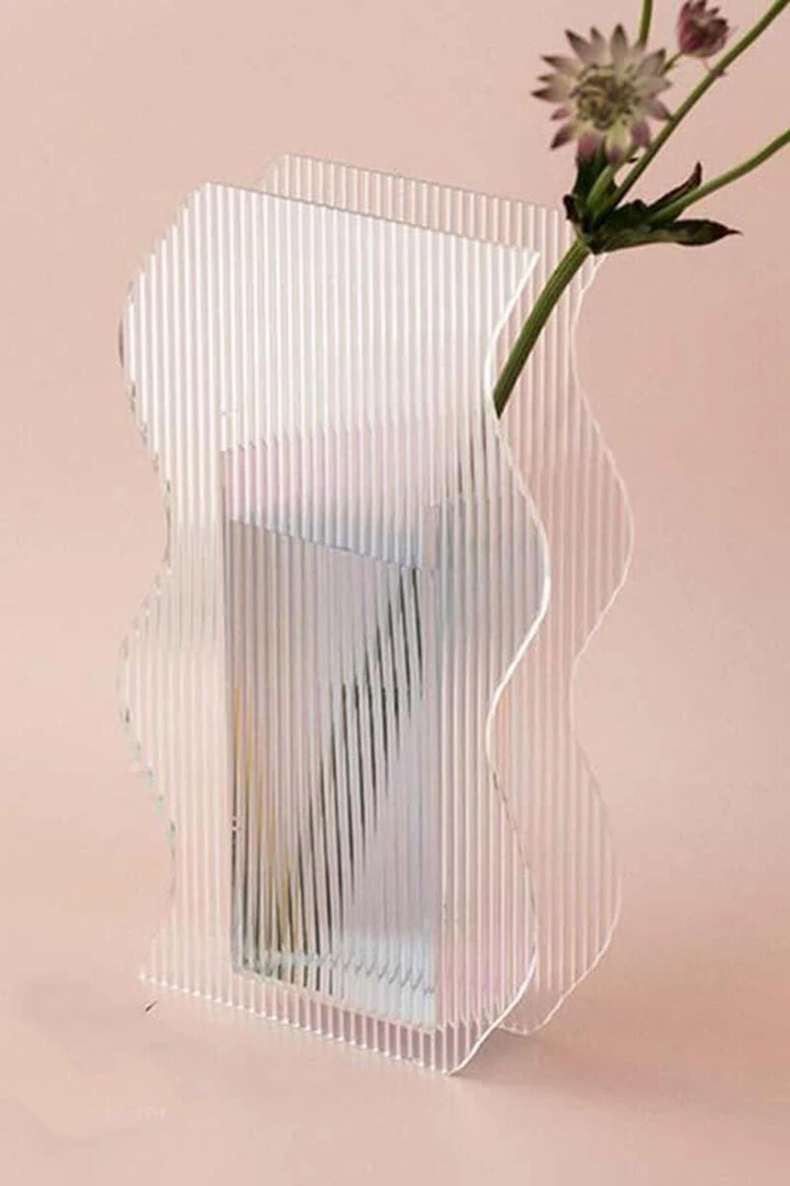 MILK MONEY - DropShip New Arrivals Modern Acrylic Vase 4 MILK MONEY - DropShip New Arrivals Modern Acrylic Vase